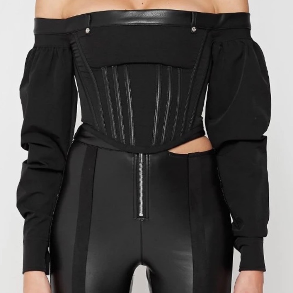 Manière De Voir Corset Top